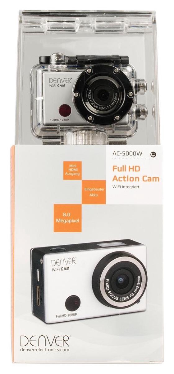 Denver AC-5000W MK2 - Action camera | bol.com