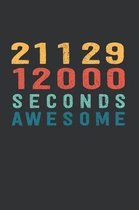 2 112 912 000 Seconds Awesome