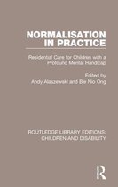 Routledge Library Editions: Children and Disability - Normalisation in Practice