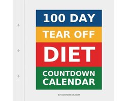 100 Day Tear-Off Diet Countdown Calendar