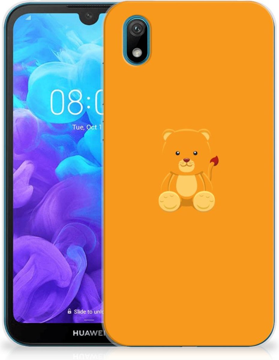 Huawei Y5 (2019) Telefoonhoesje met Naam Baby Beer