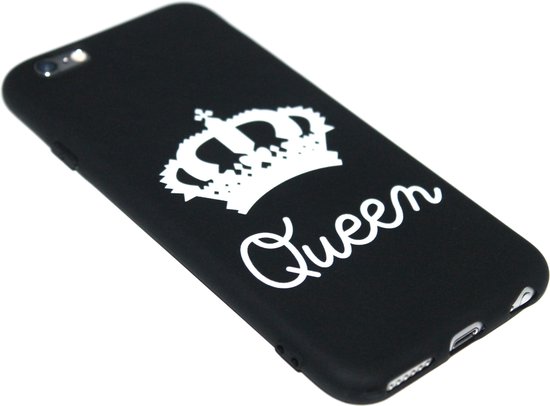 Coque Queen silicone noire iPhone 6 / 6S | bol.com