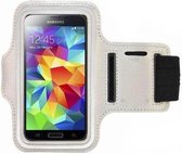Samsung Galaxy Note 2 sports armband case Zilver Silver