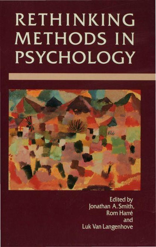 Rethinking Methods in Psychology - cover