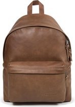 Eastpak Padded Pak'r Leather Brown Rugzak EK62008N-N