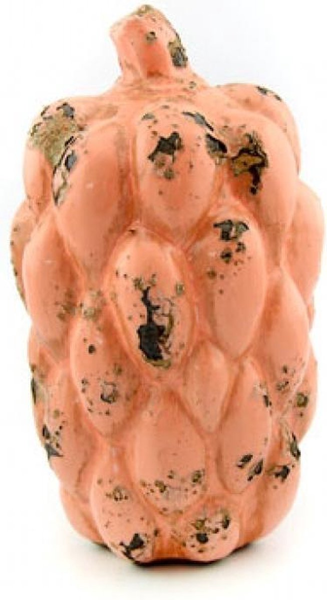 PTMD - Decoratie beeld druiven roze - 26 cm