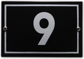 Huisnummer model Phil nr. 9