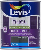 Levis Duol - Hout Buiten - Primer & Lak - Satin - Granier - 0.75L
