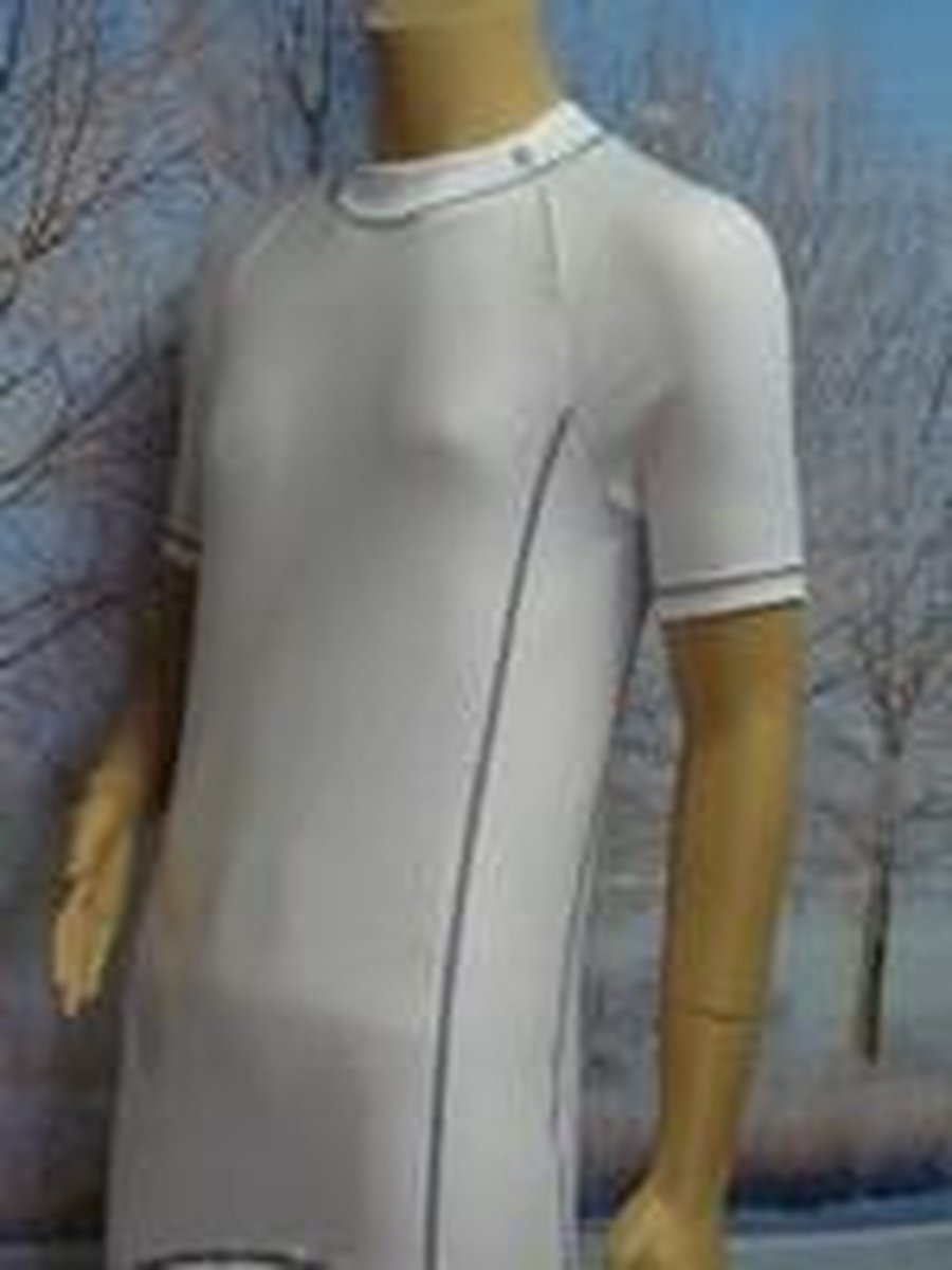 Ten Cate Heren Thermokleding Korte Mouw - Maat XXL - Wit