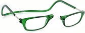 Clic leesbril  groen +3.0