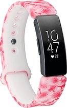 Sportbandje Pink Clouds Small - geschikt voor Fitbit Inspire (HR, 2)