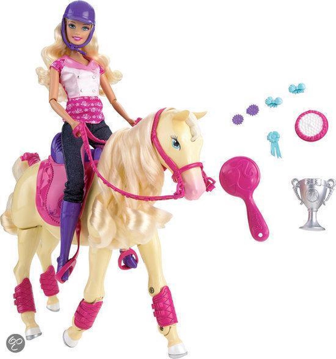 Barbie Paard Champion Tawny | bol.com