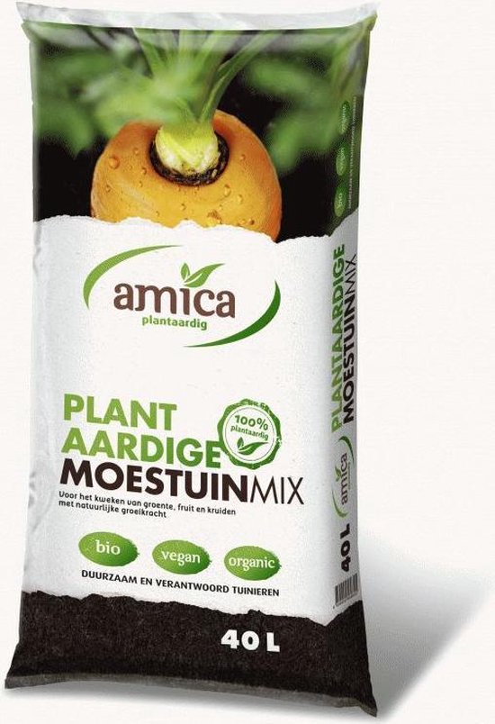 Foto: Amica plantaardige moestuin mix zak 40 liter