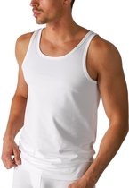 Boru Bamboo | heren hemd| maat. XL | wit | korte mouw | ronde hals