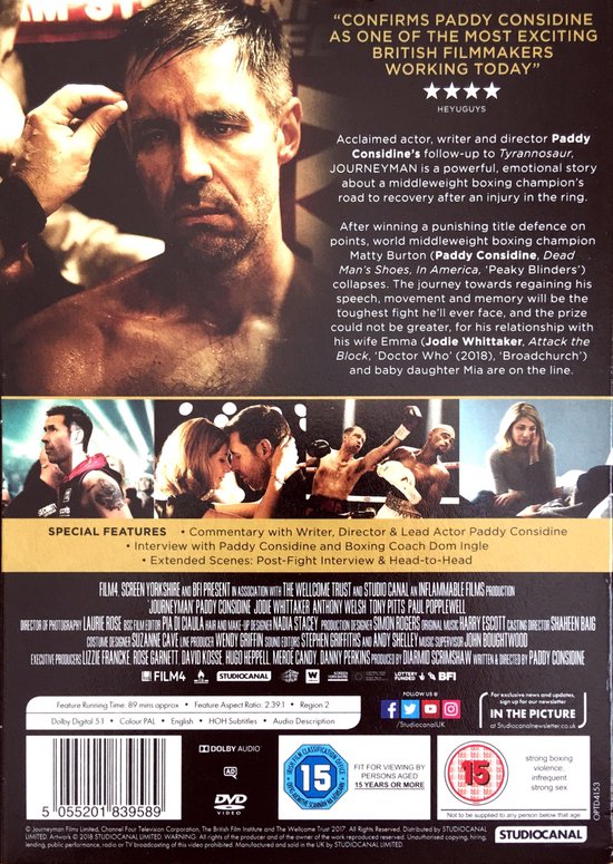 Journeyman (2018) [DVD] (Dvd) Dvd's bol
