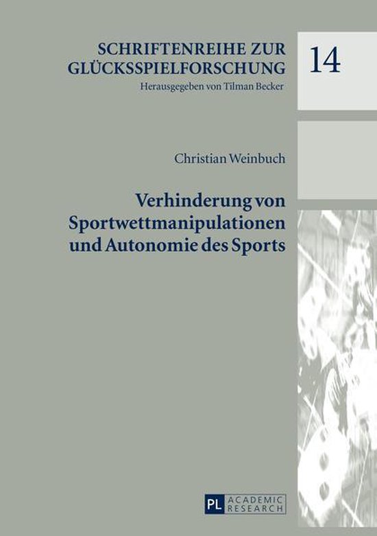Schriftenreihe zur Gluecksspielforschung 14 - Verhinderung v ... - cover