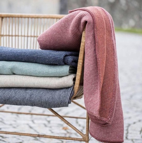 David Fussenegger wafel plaid Lido 140x200cm