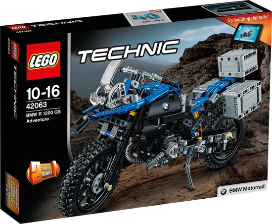 LEGO Technic BMW R 1200 GS Adventure - 42063 | bol.com