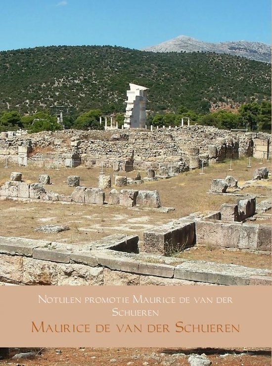 Notulen promotie Maurice de van der Schueren - cover