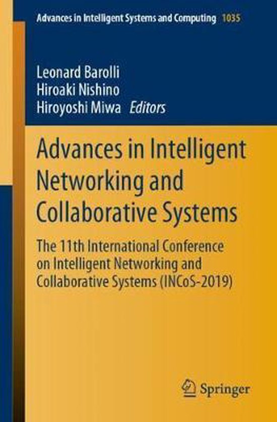 Advances in Intelligent Systems and Computing1035- Advances  ... - cover