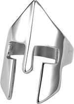 Herenring edelstaal Spartan Mask-22mm