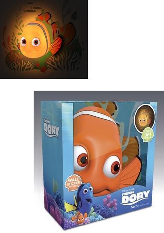 3DlightFX Disney Nemo light – Disney Nemo lamp – LED Nachtlamp | bol.com