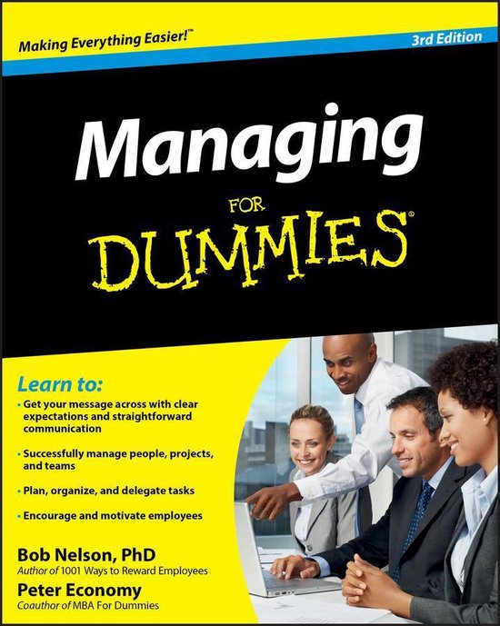 Managing For Dummies - cover