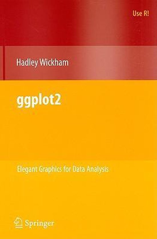 Ggplot2 9780387981406 Hadley Wickham Boeken