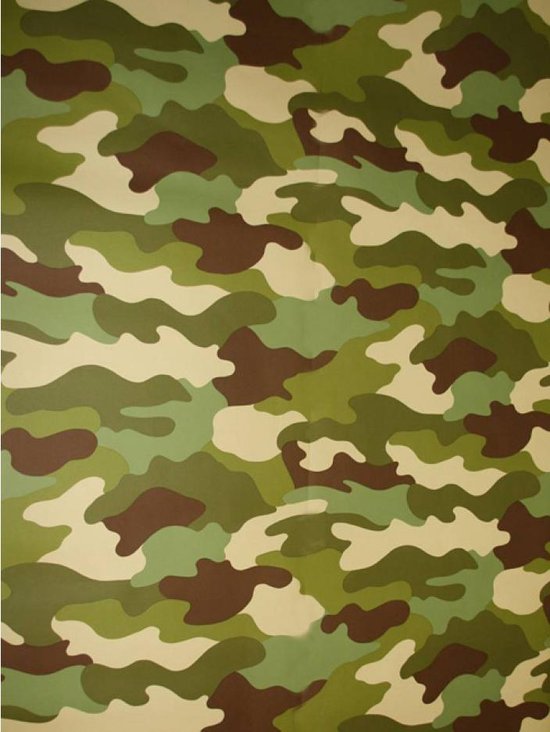 Camouflage Behang GROEN | bol.com