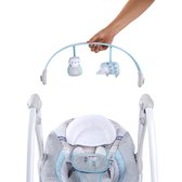 Bright Starts Ingenuity Hybrid Swing Friends met adapter - Babyschommel - elektrische schommelstoel baby
