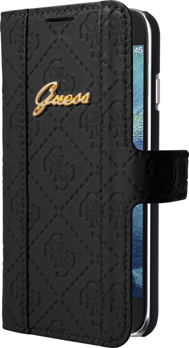 Guess Samsung Galaxy S6 Scarlett Folio Case - Black