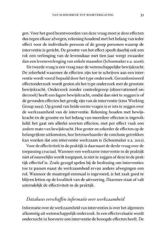 Wat werkt nu werkelijk