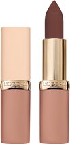 L'Oréal Paris Color Riche Free the Nudes Lippenstift – 10 No Pressure – Bruin - Nude Matte Lipstick – 3,9 gr.