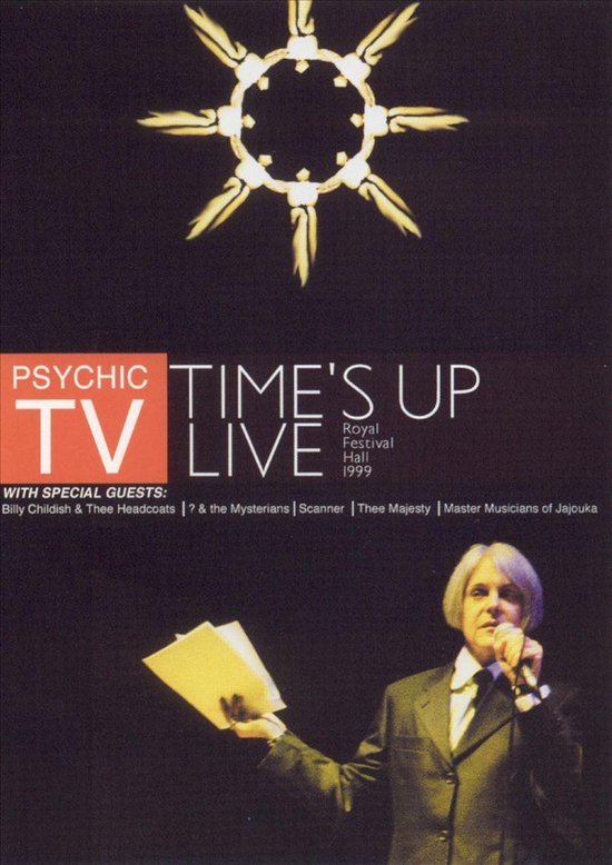Cover van de film 'Psychic Tv - Time's Up Live'