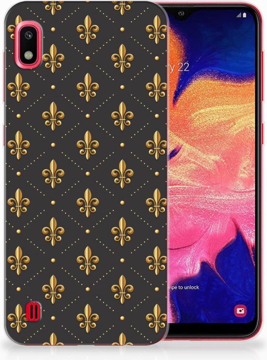 Samsung Galaxy A10 TPU bumper Franse Lelie