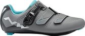 Northwave Verve 2 SRS schoenen Dames grijs/turquoise Schoenmaat 38