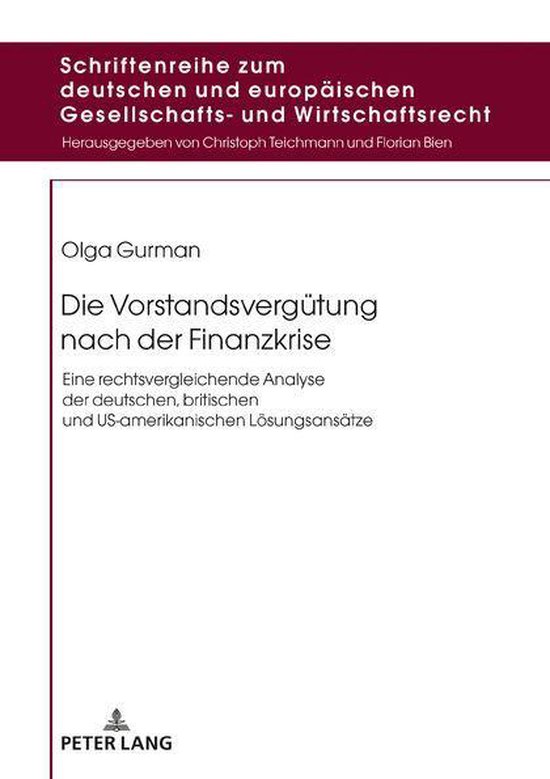 Schriftenreihe zum deutschen und europaeischen Gesellschafts ... - cover