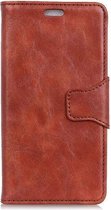 Shop4 - Huawei Y7 2019 Hoesje - Wallet Case Cabello Bruin