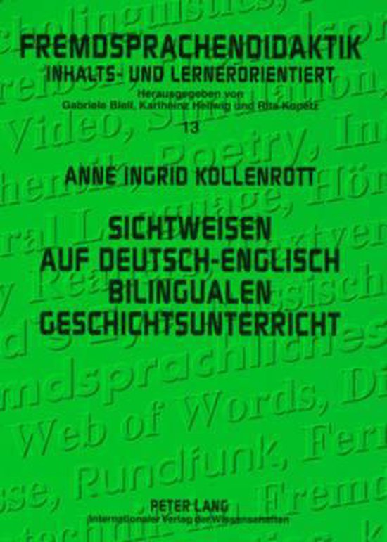 Sichtweisen auf deutsch-englisch bilingualen Geschichtsunter ... - cover