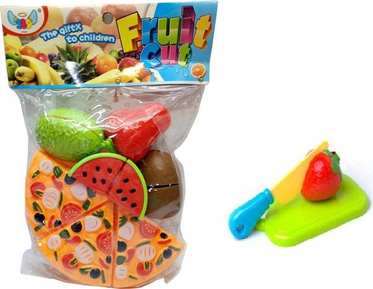 calcium ik ga akkoord met verbinding verbroken Speelgoed Fruit En Groente Kunststof Plastic Voor Kinderen Jongens En  Meisjes | Keuken... | bol.com