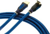 IXOS 5m HDMI/HDMI HDMI kabel HDMI Type A (Standaard) Zwart, Blauw