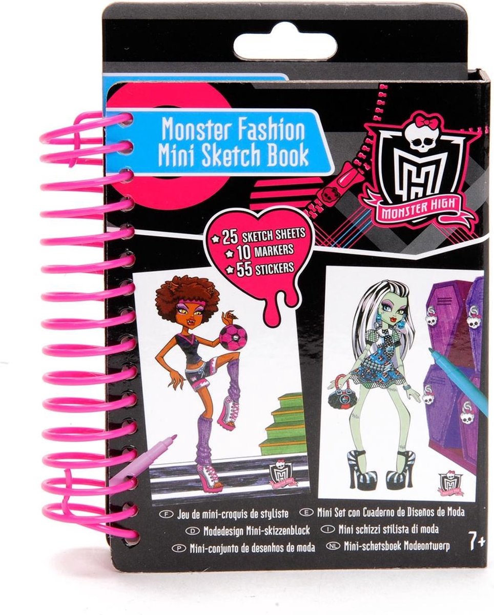 Monster High Mini Schetsboek