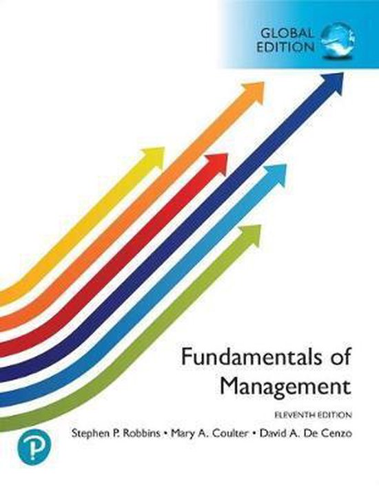 Aantekeningen hoorcolleges management - Introduction to Management and Consumer Studies
