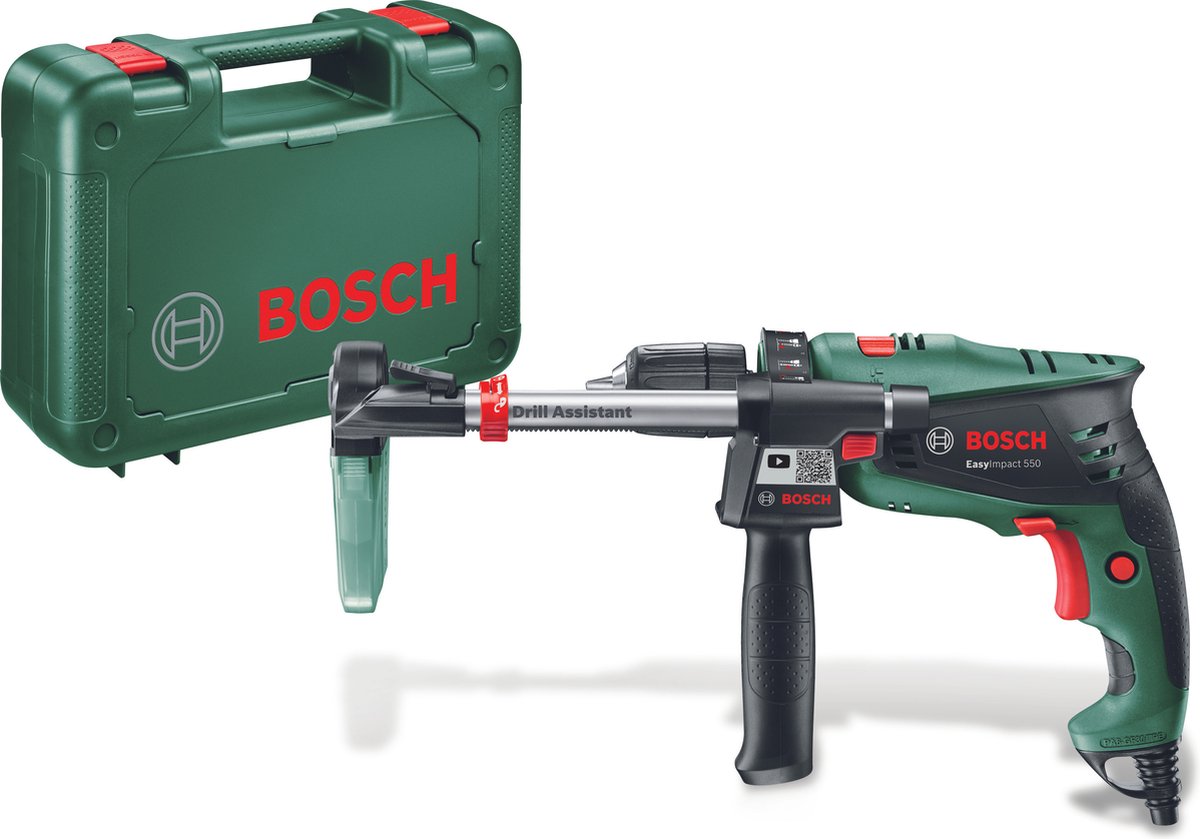 Vruchtbaar overschrijving Oom of meneer Bosch EasyImpact 550 Klopboormachine - 550 W - Drill-assistant | bol.com