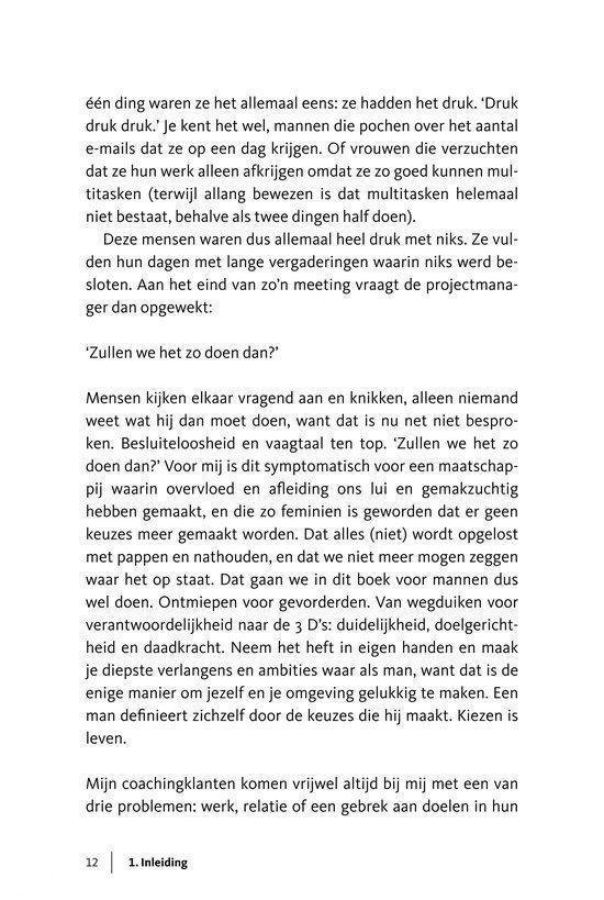 Boek voor mannen