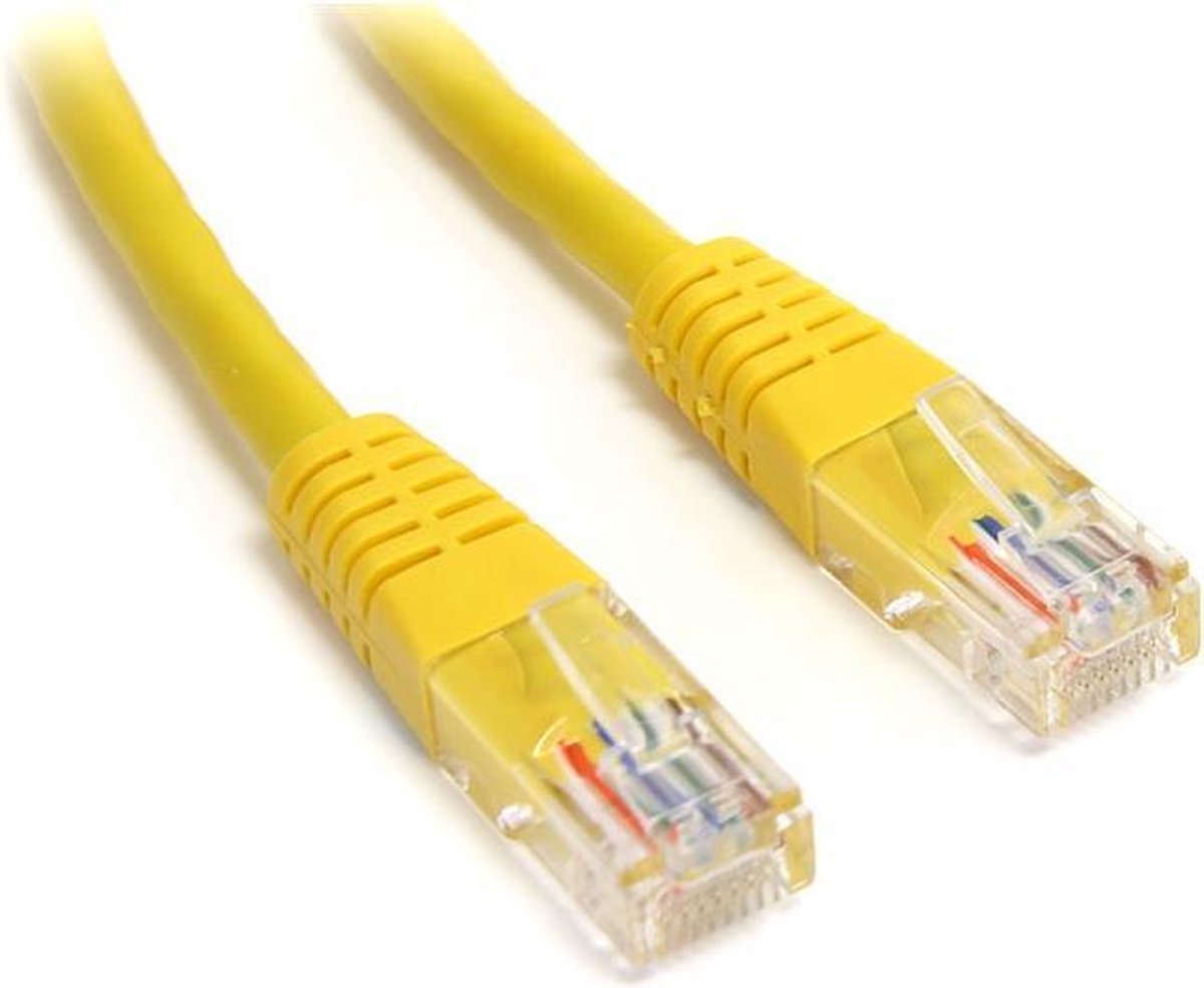 LOGON UTP Cat.5e netwerkkabel 7,5 m Cat5e Geel