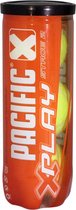 Pacific X Play Stage 2 - Tennisbal - 3er tin - Geel/Oranje