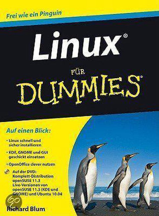Linux Fur Dummies - cover