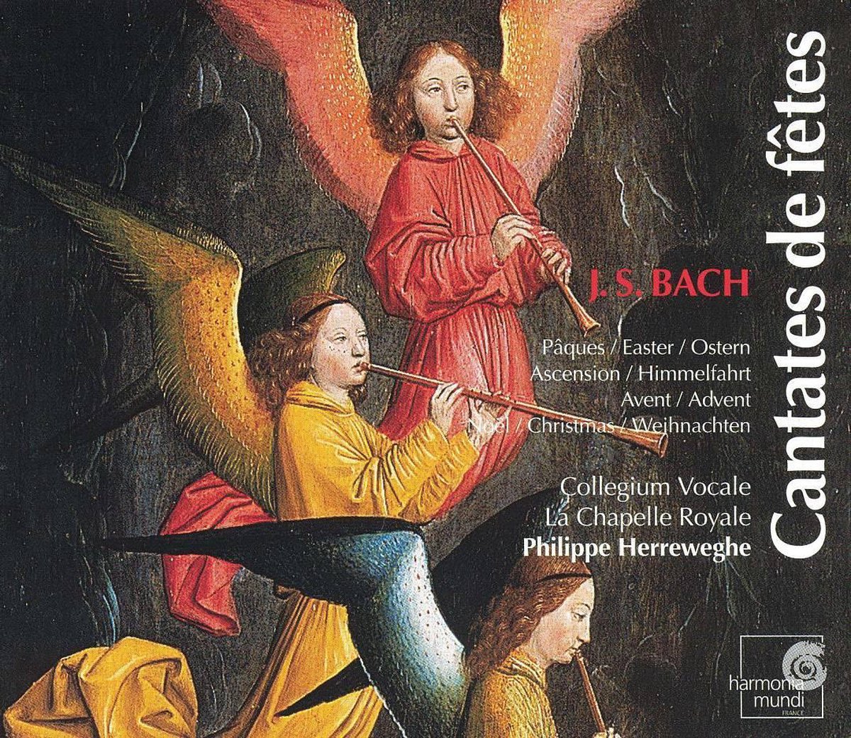Bach: Cantates de Fetes /Herreweghe,