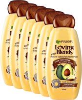 Garnier Loving Blends Avocado Karité - Voordeelverpakking 6 x 300 ml Shampoo